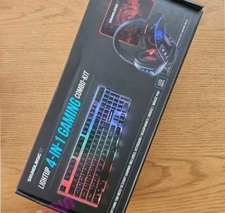 ست گیمینگ 4 در 1 Soundlogic XT مدل LIGHTUP