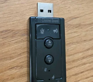 کارت صدا اکسترنال ولوم دار XP U31E